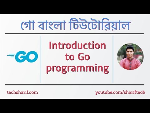1.1.1 Introduction to Go programming | go | golang | bangla