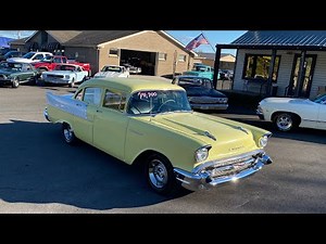 Test Drive 1957 Chevrolet 150 Sedan SOLD $14,900 Maple Motors #1320-1