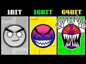 New Custom Geometry Dash Lobotomies V23 but every time with more bits