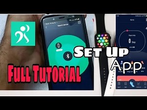 HryFine Smart Watch | How To Connect HryFine App SetUp Tutorial Video Guide