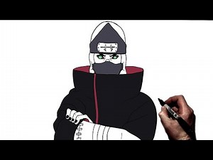 How To Draw Kakuzu | Step By Step | Naruto
