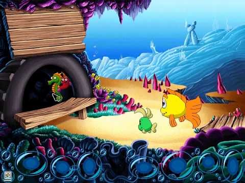 Marine Malice 5 (Freddi Fish 5): Le mystère du Monstre du Lagon (French Audio)