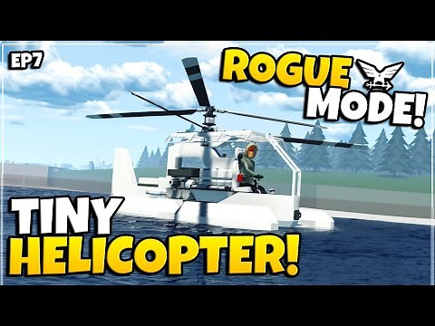 A MINI HELICOPTER WILL BE SO USEFUL! - Hardcore Rogue Mode - Stormworks - EPISODE 7