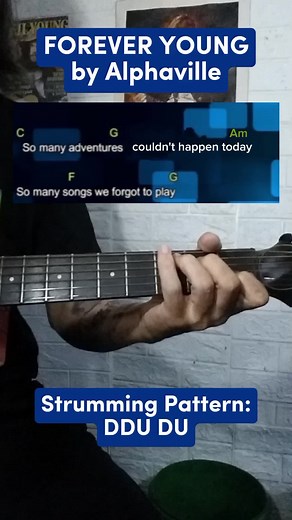 Forever Young Guitar Chords Tutorial