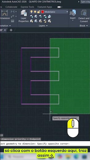 How to create AUTOMATIC DIMENSIONS in AutoCAD (quick step-by-step!) ⏱️