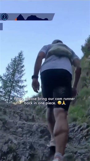Someone give our cam runner a medal just for keeping up, petter is absolutely flying out there!