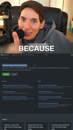 Free Websites on GitHub