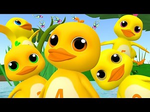 Một Con Vịt - Nhạc Thiếu Nhi - hoạt hình một con vịt - Hai con thằn lằn con