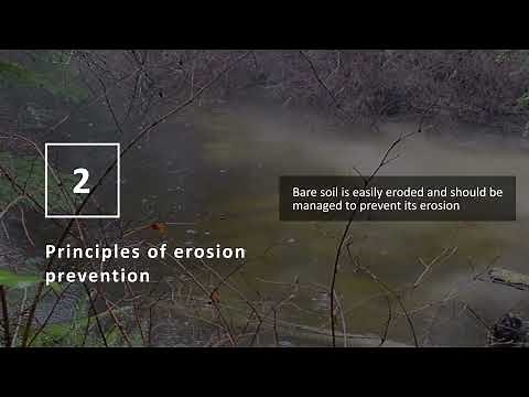 Erosion and principles of erosion prevention in forestry