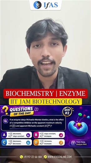 Biochemistry | Enzyme | IIT JAM Biotechnology | IFAS