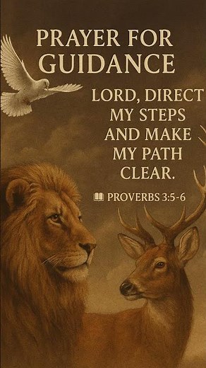 Bible Meditation Prayer for Guidance | Christian Scripture Reflection & Daily Encouragement