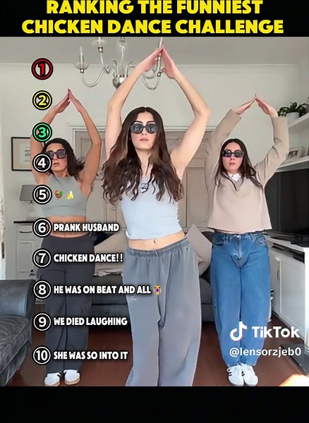 Ranking the Funniest Chicken Dance Challenges 🐔🤣 #funny Chicken Dance Challenge #funnyvideos #maxiranks #dancechallenge