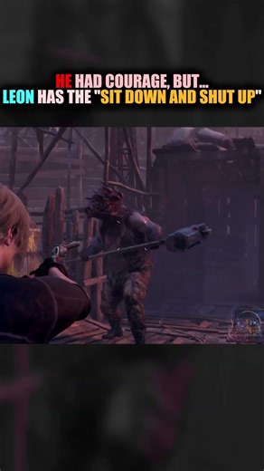 💥🧟‍♂️ Leon Kennedy w/ the Hand Cannon #residentevil #shorts