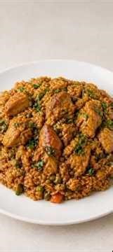Caribbean Chicken Pelau/Easy One Pot Chicken and Rice Recipe