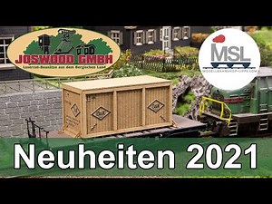 Joswood Neuheiten 2021 Modellbahnshop Lippe