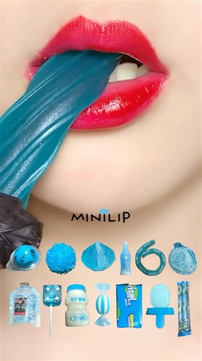 ASMR BLUE DESSERT💙🩵 EATING SOUND