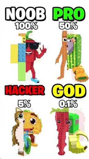 NOOB vs PRO vs HACKER vs Steal a Brainrot Roblox