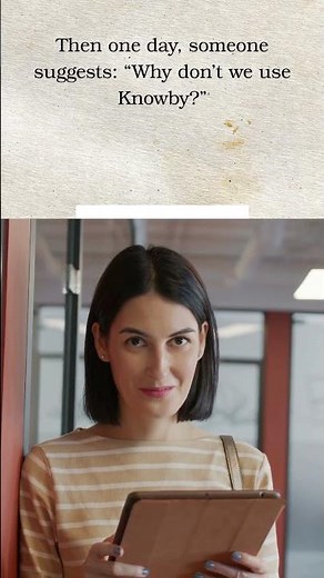 Stop relying on one person. Start sharing knowledge with Knowby.