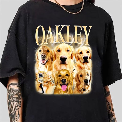 Custom Pet Portrait T-shirt Personalized Dog Shirt - Etsy