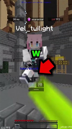THIS ONE PVP TRICK CHANGED HOW I PVP | #minecraft #hypixel #bedwars #minemen #sumo #minecraftpvp