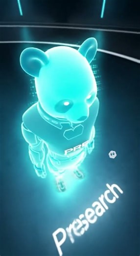 Cyborg panda transforms Part 3 #cyborg #panda #transformation #hologram #dataprivacy