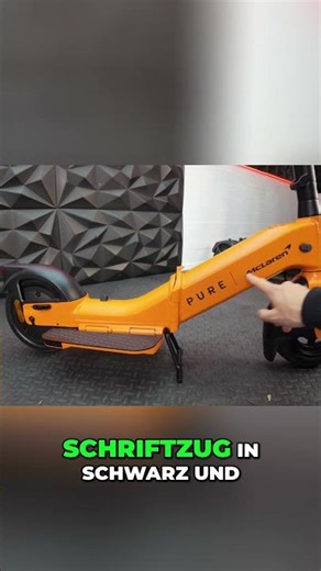 Mattorange Scooter: Fresh design that catches the eye #pure