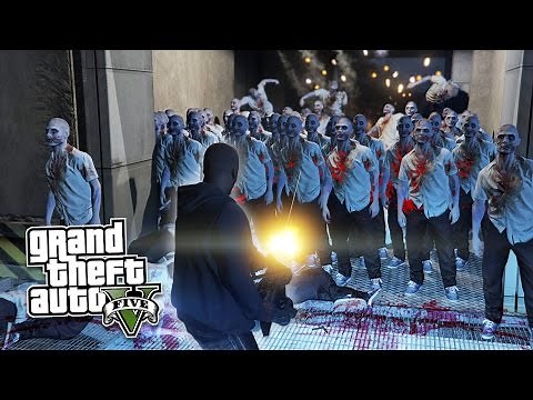 GTA 5 PC Mods - ZOMBIES MOD + APOCALYPSE SURVIVAL! GTA 5 Zombies Mod Gameplay! (GTA 5 Mods Gameplay)