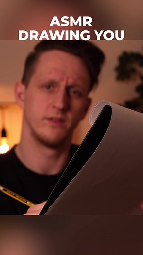 ASMR Drawing You #asmr #asmrdrawing #asmrdrawingsounds #fyp | asmr drawing you