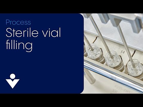 Sterile vial filling
