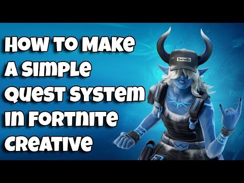 How to Make a Simple Quest System in Fortnite Creative