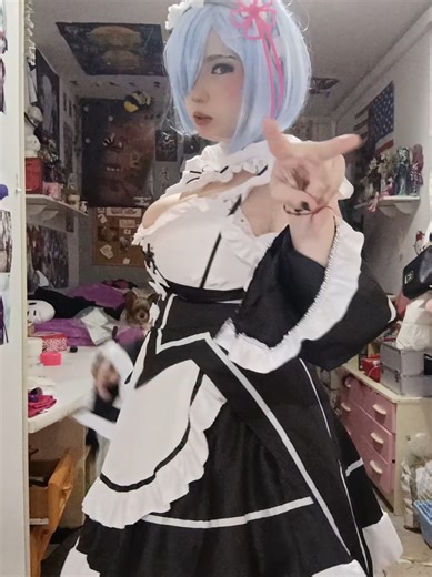 #fypシ゚viral🖤tiktok #animefyp #cosplay #rem #rezero | Rem Cosplay