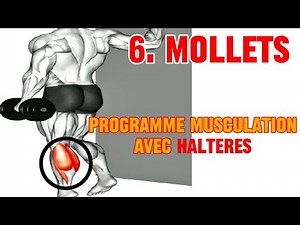 Programme de musculation à la maison avec haltères – 6 mollets