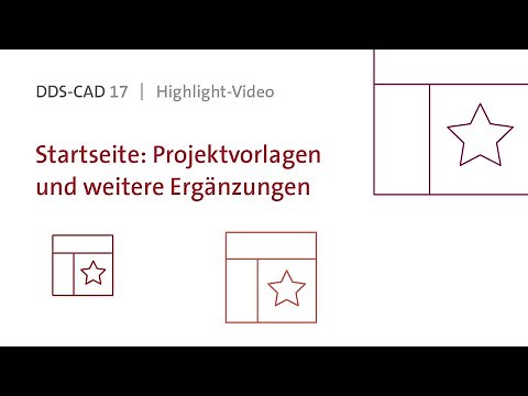 DDScad 17 | Startseite: Projektvorlagen und weitere Ergänzungen