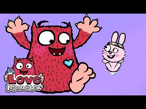 Love Monster Learns to Overcome His Fear of Heights!