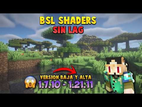 El Mejor Shaders Para Minecraft 1.21.11 Sin Lag Completamente Gratis Para Gama Baja y Alta