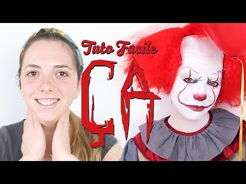 [Tutoriel] Maquillage Ça le Clown Facile pour Halloween 🤡🤡🤡