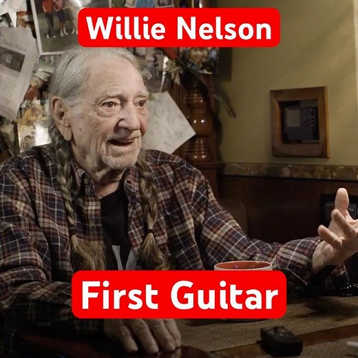Willie Nelson’s first guitar before Trigger