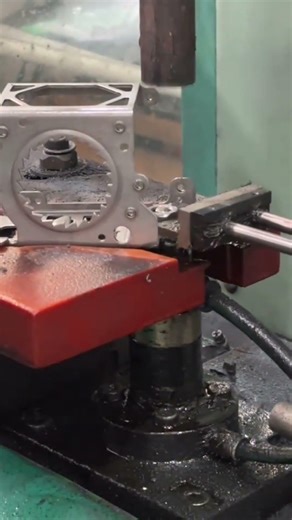 Projection welding of safety belt bracket nuts with capacitor discharge welding machine.