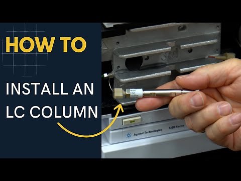 How to install an HPLC column