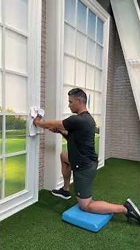 Half Kneeling Serratus Wall Slide