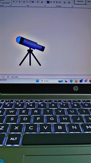 Nobody Knows This MS Word Telescope Shortcut 😲
