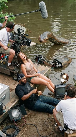 Anaconda Movie BTS Moments Behind the scenes moments from the Anaconda 🎬🐍 A quick look at how the intense snake scenes were created on set — featuring actors, crew, cameras, and classic jungle-style filmmaking. Pure behind-the-camera vibes and cinematic moments. #Anaconda #AnacondaMovie #AnacondaBTS #MovieBTS #BehindTheScenes