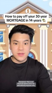 14K views · 87 reactions | How to pay off a 30 year mortgage in just 14 years using these two methods. Would you use this method? Note this example may vary depending on your situation. Contact a financial advisor before proceeding with this general information. The numbers used are for theoretical in nature. #mortgage #interest #debt #moneytok #wealthbymichael | Wealth By Michael | Facebook
