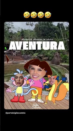 Dora aventureira e seus vira latas!🤣🩷✨️‪@anacastelaoficial‬ #anacastelacantora #boiadeira