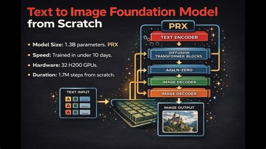Open Source Text to Image Model: PRX. Train State-of-the-Art Diffusion Models with 90% Less Compute | Byte Goose AI