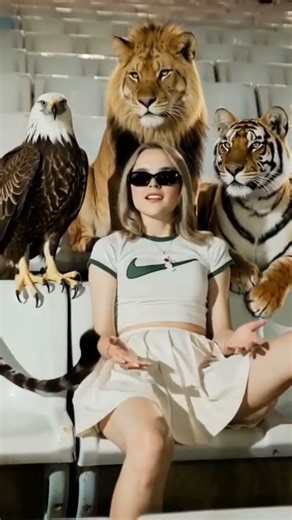 “Monster Attacked the Lady in the Hall Room! 😱🦁🐅🦅 You Won’t Believe Who Saved Her!” #shorts #viral