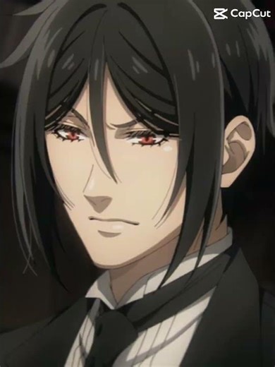 SEBAS-CHHAAAAAAN love him (⚠️this is NOT a Ciel X Sebastian just a Sebastian edit⚠️)😃😁💙🖤❤️