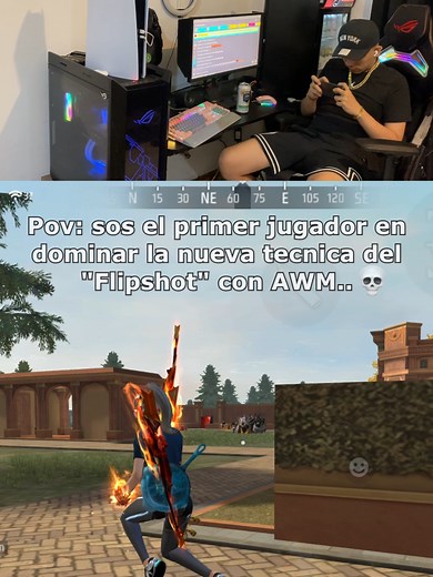 Técnica AWM en Free Fire: Tutorial de FlipShot