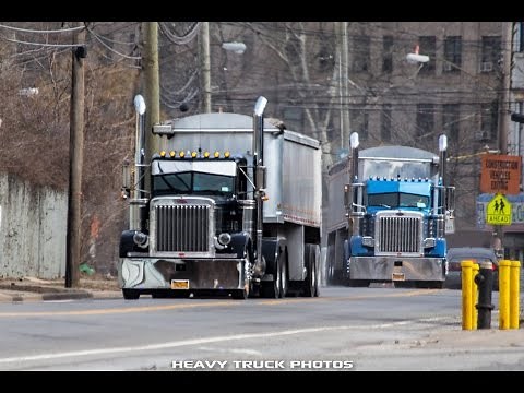 Peterbilt 379 Large Car Dump Trailers