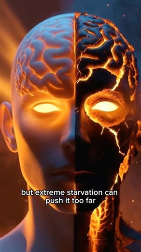 Your brain eats itself to stay alive #facts #bodyandworldfact #humanbody